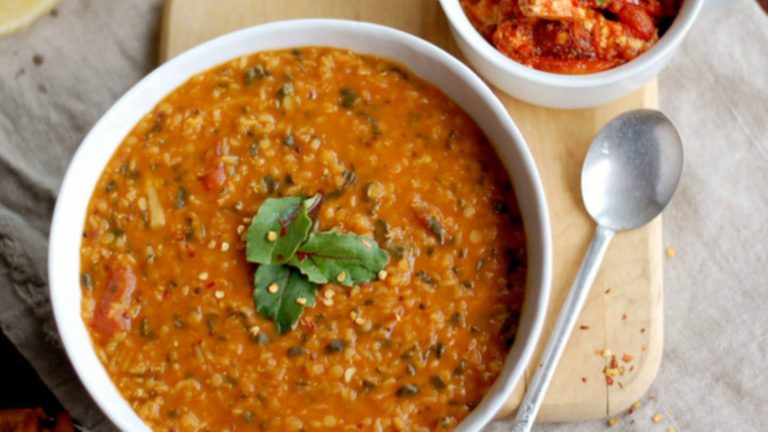 Red lentile dhal