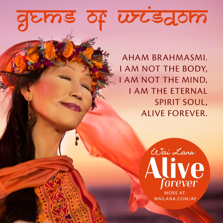 Wailana gives insight that we are eternal spirit souls